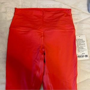 Lululemon pale raspberry align leggings sz 6 NWT 25” inseam. Make me an offer 😊
